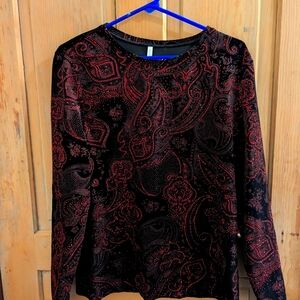 Beautiful, sparkly women's evening top - Large